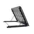 Factory Price Universal Foldable Desk Laptop Holder Mesh Ventilated Adjustable Laptop Stand